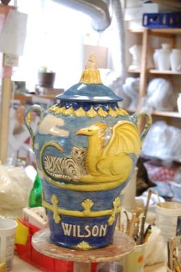 Click for more full size Custom Handmade Ceramic Urn