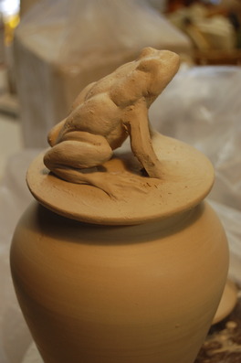 Click for more full size Custom Handmade Ceramic Urn
