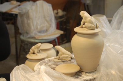 Click for more full size Custom Handmade Ceramic Urn
