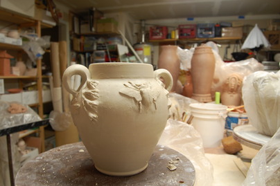 Click for more full size Custom Handmade Ceramic Urn