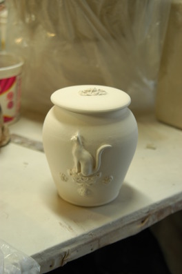 Click for more full size Custom Handmade Ceramic Urn