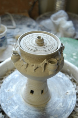 Click for more full size Custom Handmade Ceramic Urn