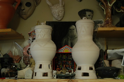 Click for more full size Custom Handmade Ceramic Urn