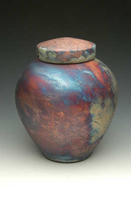 hand thrown ceramic stoneware cremation urns, funeral urns or funerary urns